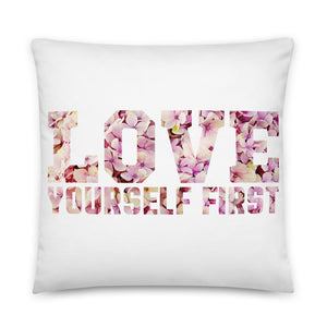 5_178 - Love yourself first - Basic Pillow