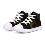 “Gummi Worms" - Kids Hightop Canvas Shoe