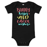 4 - Bunny kisses and Easter wishes - Baby short sleeve one piece