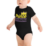 2_147 - Prince charming - Baby short sleeve one piece