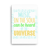 1_219 - Music in the soul can be heard by the universe - Canvas