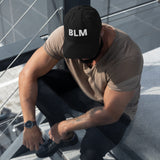 "BLM" - Distressed Dad Hat