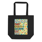 3_176 - BEACH Best Escape Anyone Can Have - Eco Tote Bag