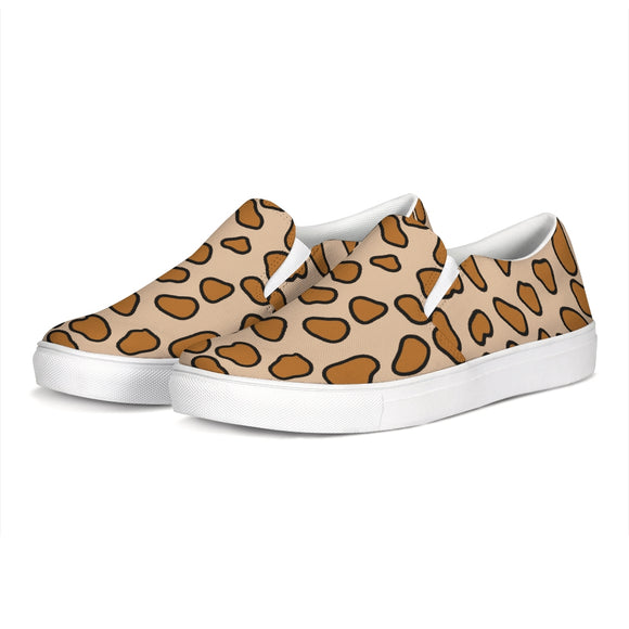 “Cheetah” - Slip-On Canvas Shoe