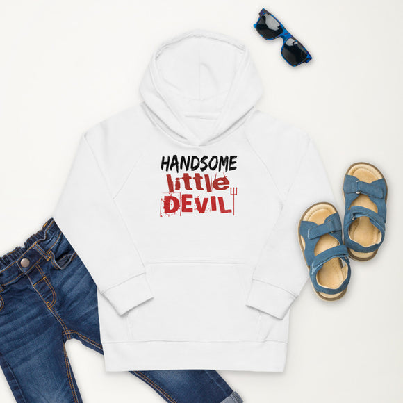 9 - Handsome little devil - Kids eco hoodie