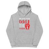 7_196 - You have to be odd to be number one - Kids fleece hoodie