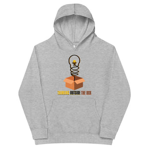 5_205 - Thinking outside the box - Kids fleece hoodie