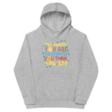 6_298 - The dumber you are, the smarter you think you are - Kids fleece hoodie