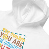 6_298 - The dumber you are, the smarter you think you are - Kids fleece hoodie