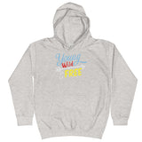 4_280 - Young wild and free - Kids Hoodie