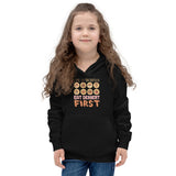 6_270 - Life is uncertain eat dessert first - Kids Hoodie