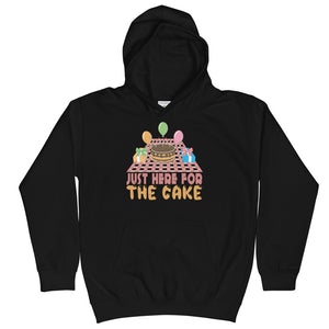 3_237 - Just here for the cake - Kids Hoodie