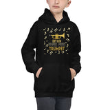 5_226 - Don't blow your own trumpet - Kids Hoodie