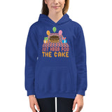 3_237 - Just here for the cake - Kids Hoodie