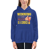 3_162 - Winning is a habit, success is a choice - Kids Hoodie