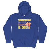 3_162 - Winning is a habit, success is a choice - Kids Hoodie