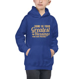 2_274 - Some of your greatest blessings come with patience - Kids Hoodie