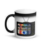 4_2 - Big brother is watching you - Matte Black Magic Mug