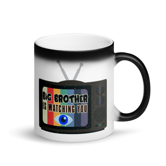 4_2 - Big brother is watching you - Matte Black Magic Mug