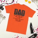 21 - Dad, no matter what life throws at you, at least you don't have ugly children - Short Sleeve T-Shirt