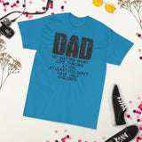 21 - Dad, no matter what life throws at you, at least you don't have ugly children - Short Sleeve T-Shirt