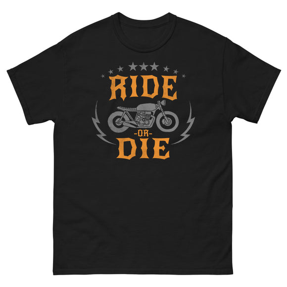 1_111 - Ride or die - Men's heavyweight tee