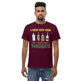 2_118 - A drunk man's words are a sober man's thoughts - Men's heavyweight tee