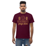 4_186 - He that drinks fast, pays slow - Men's heavyweight tee