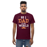 12 - No. 1 dad in the world - Men's heavyweight tee