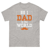 12 - No. 1 dad in the world - Men's heavyweight tee