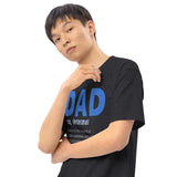 6 - Dad "noun" informal... - Men’s premium heavyweight tee