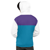 Logo - Paneled Teal / Purple - Unisex - Hoodie