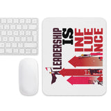 3_291 - Leadership is influence - Mouse pad