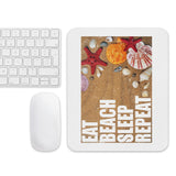 3_174 - Eat, beach, sleep, repeat - Mouse pad