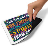 2_82 - You can cut all the flowers, but you cannot keep spring from coming - Mouse pad