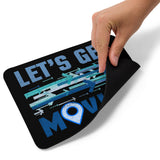 7_112 - Let's get moving - Mouse pad