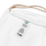 3_222 - To travel is to live - Organic cotton drawstring bag