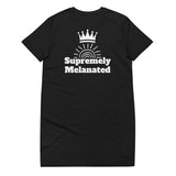 "Supremely Melanated" - Organic cotton t-shirt dress