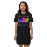 1_226 - The only truth is music - Organic cotton t-shirt dress