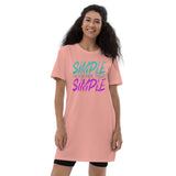 5_167 - Simple is never that simple - Organic cotton t-shirt dress