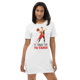 3_244 - It takes two to tango - Organic cotton t-shirt dress