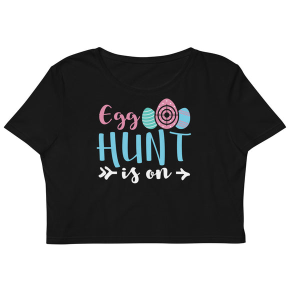 7 - Egg hunt - Organic Crop Top