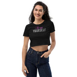 5_125 - Accept yourself - Organic Crop Top