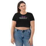 5_125 - Accept yourself - Organic Crop Top