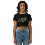 7_76 - Every summer has a story - Organic Crop Top