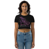 3_239 - Beauty is in the eye of the beholder - Organic Crop Top