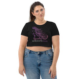 3_239 - Beauty is in the eye of the beholder - Organic Crop Top