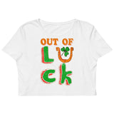 7_113 - Out of luck - Organic Crop Top