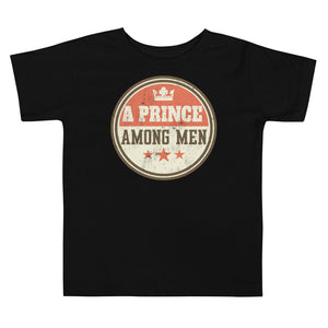 1_297 - A prince among men - Toddler Short Sleeve Tee