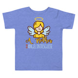 3_256 - A mother is an angel in disguise - Toddler Short Sleeve Tee